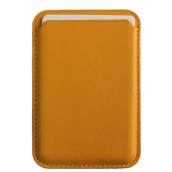 NEW Leather Phone Magnetic Card Wallet Apple Compatible - Multiple Colors Avail! - Picture 6 of 14